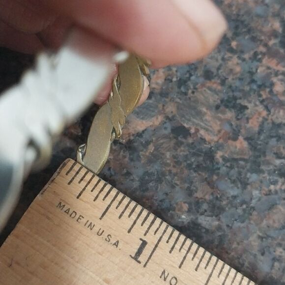 Vintage Sterling Cream Ladle and Taxco Sterling Bangle Bracelet. - Picture 7 of 9